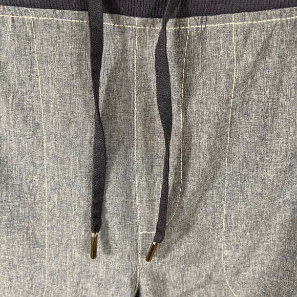 Halcyon Womens Blue Mid Rise Pull On Shorts Size M Stretch-Waist - Picture 5 of 12